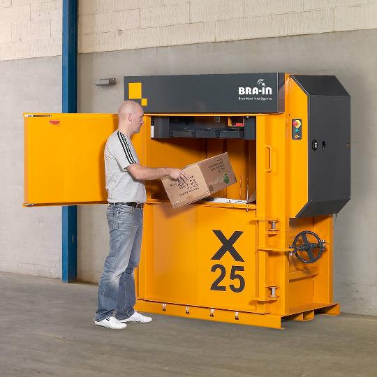 Compacteur de déchets  Gamme complète de presse à compacter