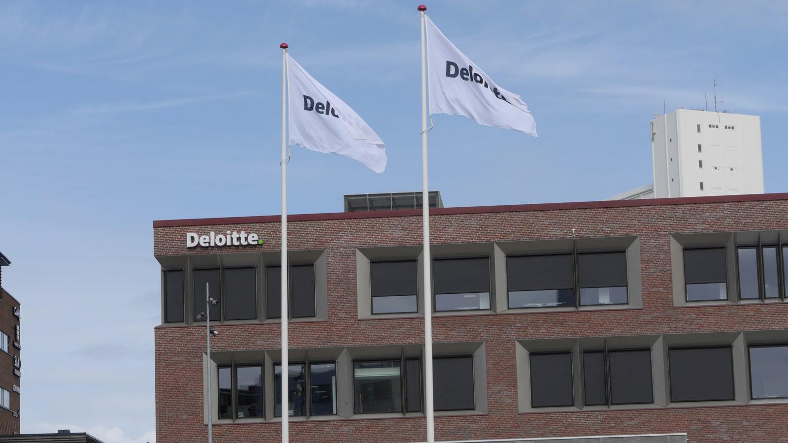 Façade de l'immeuble Deloitte à Esbjerg